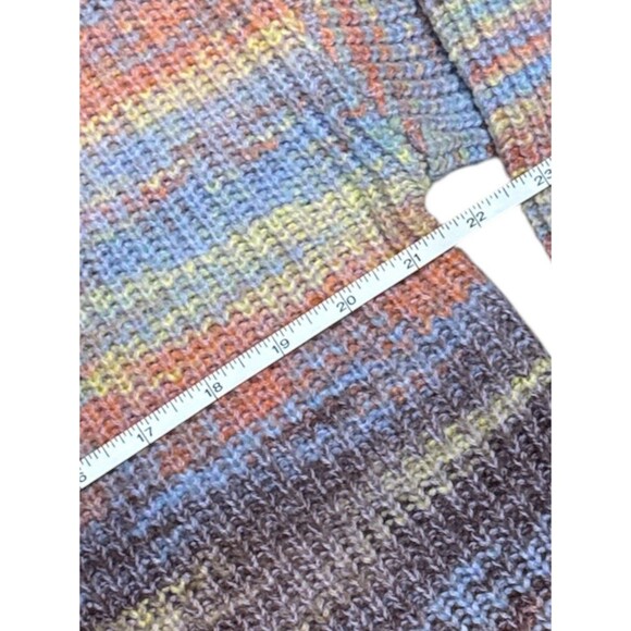 Torrid Multicolor Spacedye Knit Drop Shoulder Cardigan Sweater Size 0 Large - Picture 4 of 8